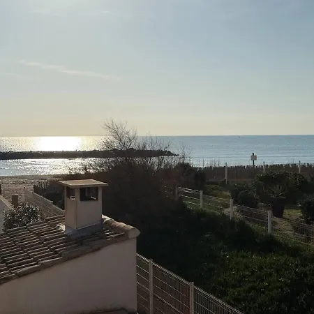 别墅 Valras-loc Pieds Dans Le Sable Piscine Interieure